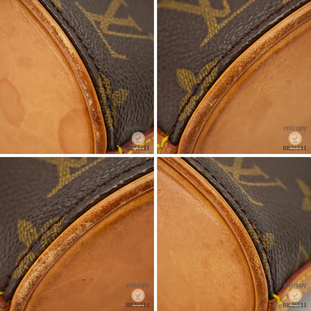 LOUIS VUITTON Druot M51290 Monogram Shoulder Bag Brown Women 【import fee FREE】