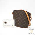 LOUIS VUITTON Druot M51290 Monogram Shoulder Bag Brown Women 【import fee FREE】