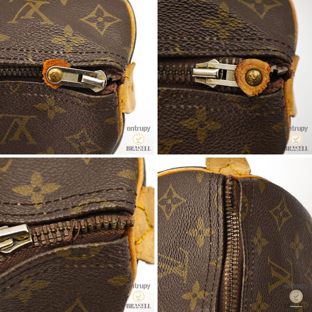 LOUIS VUITTON Speedy 35 M41524 Monogram Mini Boston Handbag BN 【ImportFeeFREE】