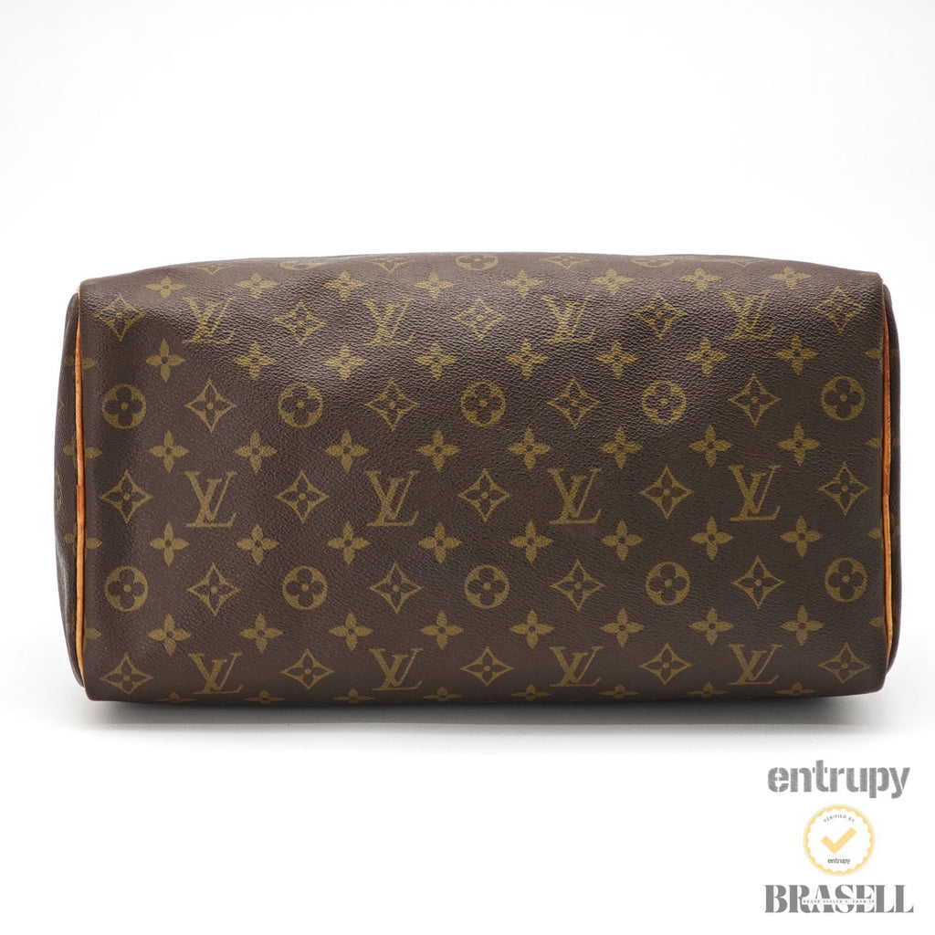 LOUIS VUITTON Speedy 35 M41524 Monogram Mini Boston Handbag BN 【ImportFeeFREE】