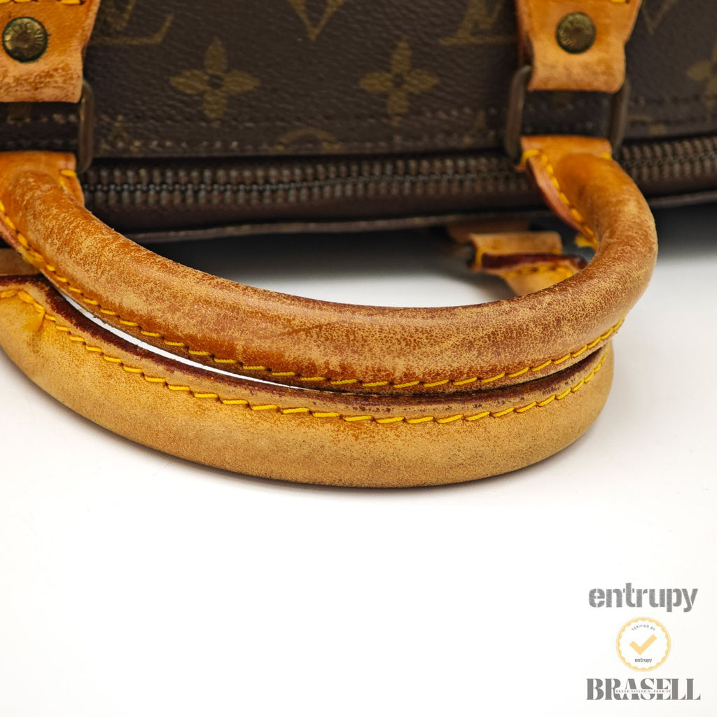 LOUIS VUITTON Speedy 35 M41524 Monogram Mini Boston Handbag BN 【ImportFeeFREE】