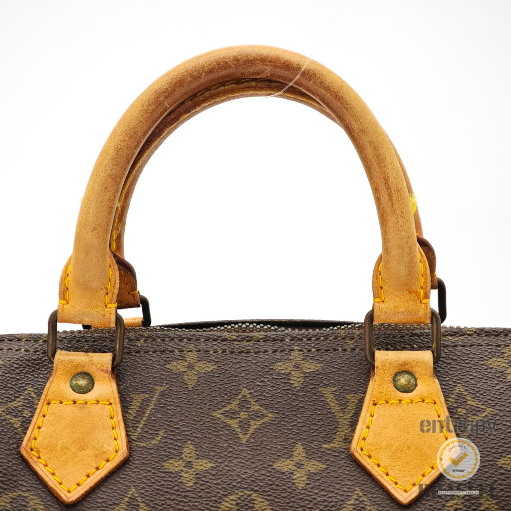LOUIS VUITTON Speedy 35 M41524 Monogram Mini Boston Handbag BN 【ImportFeeFREE】
