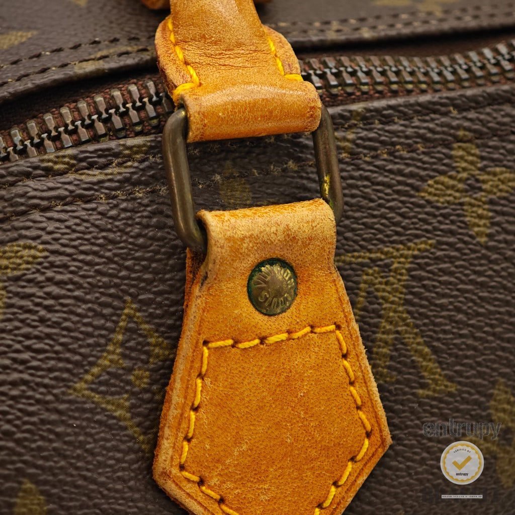 LOUIS VUITTON Speedy 35 M41524 Monogram Mini Boston Handbag BN 【ImportFeeFREE】
