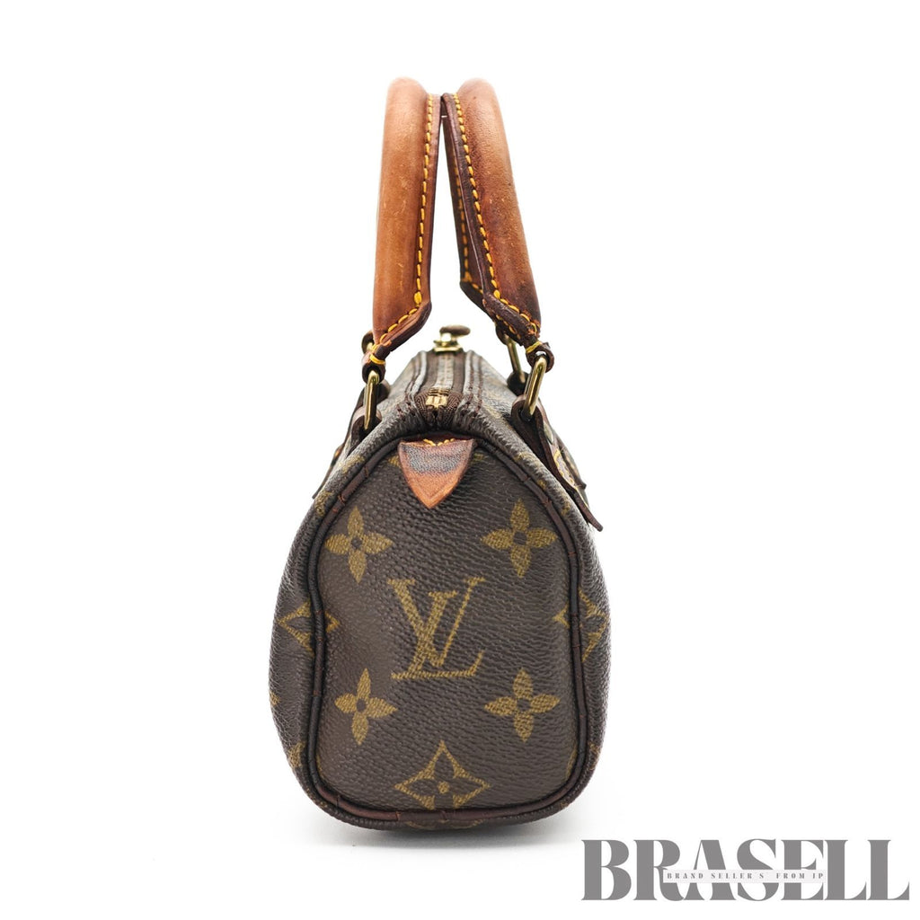 Louis Vuitton Monogram Mini Speedy M41534 Mini Boston Handbag 【ImportFeeFREE】
