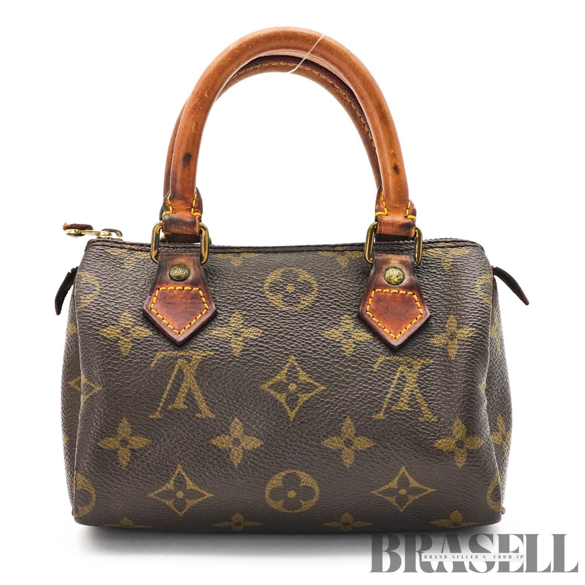 Louis Vuitton Monogram Mini Speedy M41534 Mini Boston Handbag 【ImportFeeFREE】