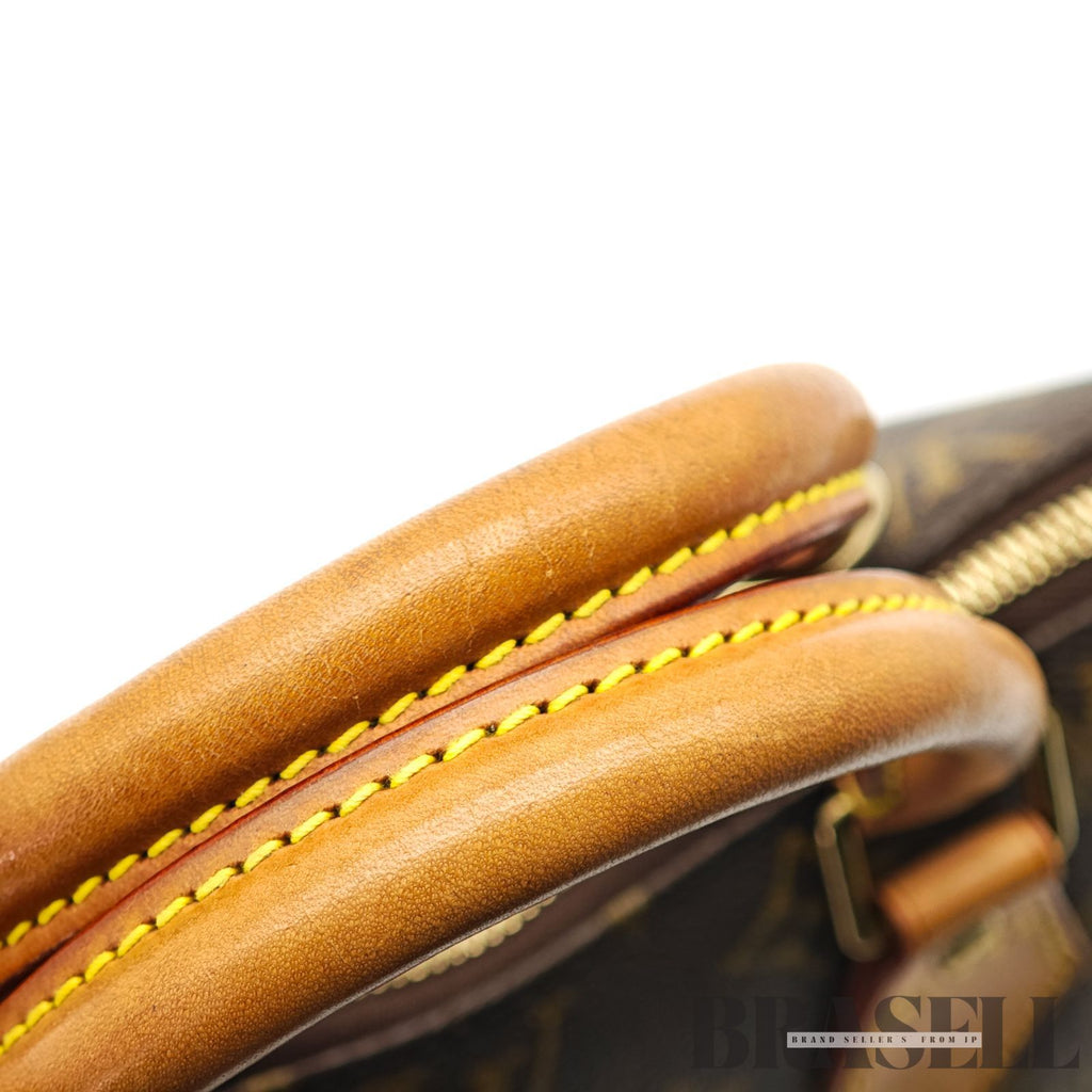 LOUIS VUITTON Monogram Alma M51130 Hand Bag Brown Canvas 【ImportFeeFREE】