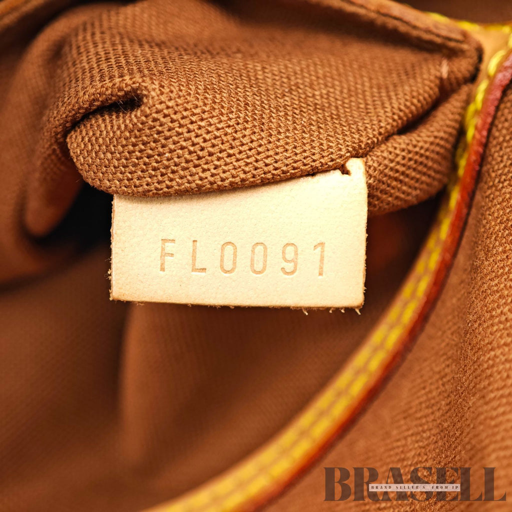 LOUIS VUITTON Monogram Alma M51130 Hand Bag Brown Canvas 【ImportFeeFREE】
