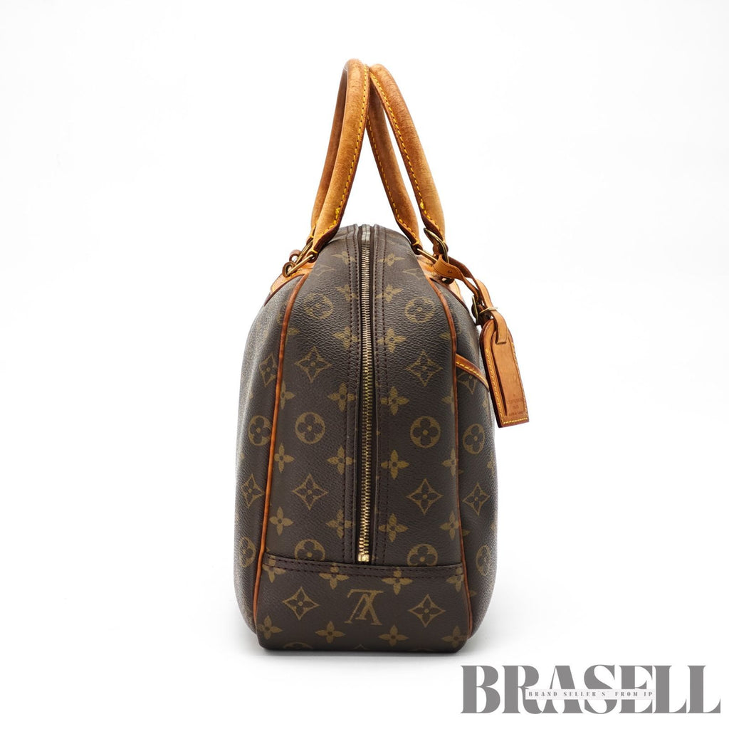LOUIS VUITTON Deauville M47270 Hand Bag Monogram Canvas Brown【ImportFeeFREE】