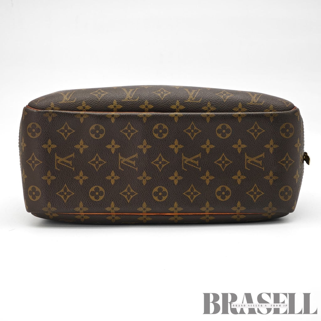 LOUIS VUITTON Deauville M47270 Hand Bag Monogram Canvas Brown【ImportFeeFREE】
