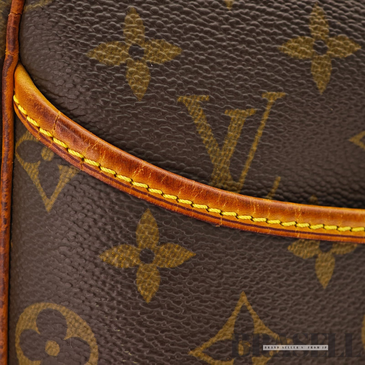 LOUIS VUITTON Deauville M47270 Hand Bag Monogram Canvas Brown【ImportFeeFREE】