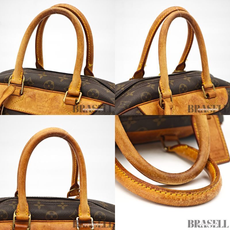LOUIS VUITTON Deauville M47270 Hand Bag Monogram Canvas Brown【ImportFeeFREE】
