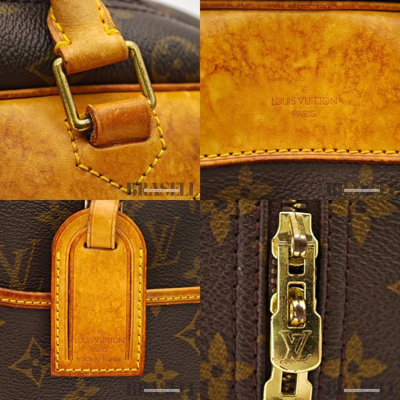 LOUIS VUITTON Deauville M47270 Hand Bag Monogram Canvas Brown【ImportFeeFREE】