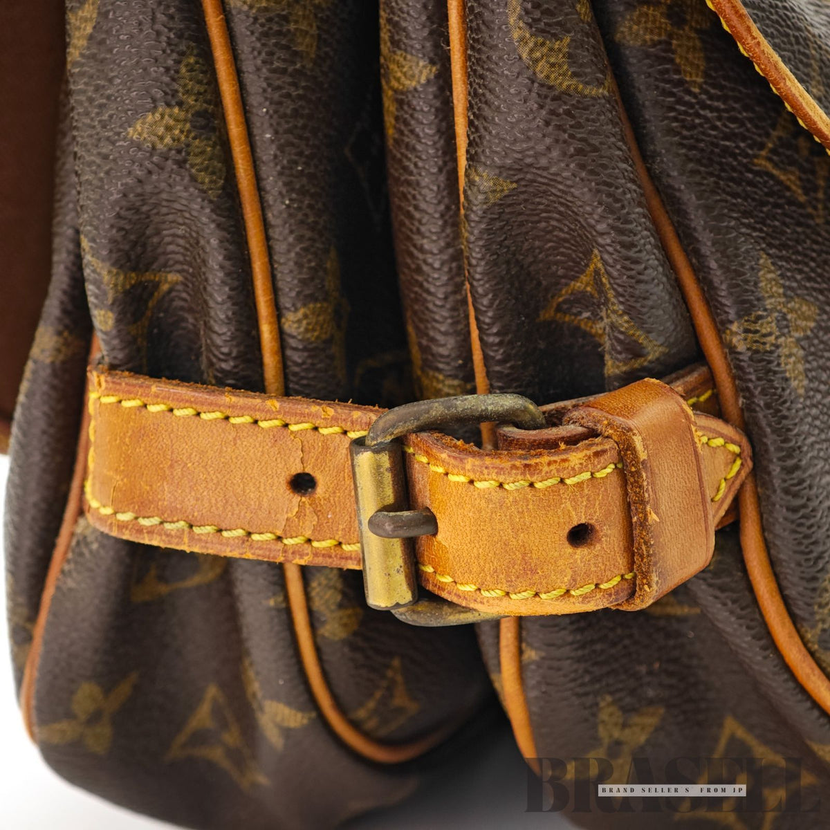 LOUIS VUITTON Monogram Saumur 30 M42256 Shoulder Bag Flap Bag 【ImportFeeFREE】