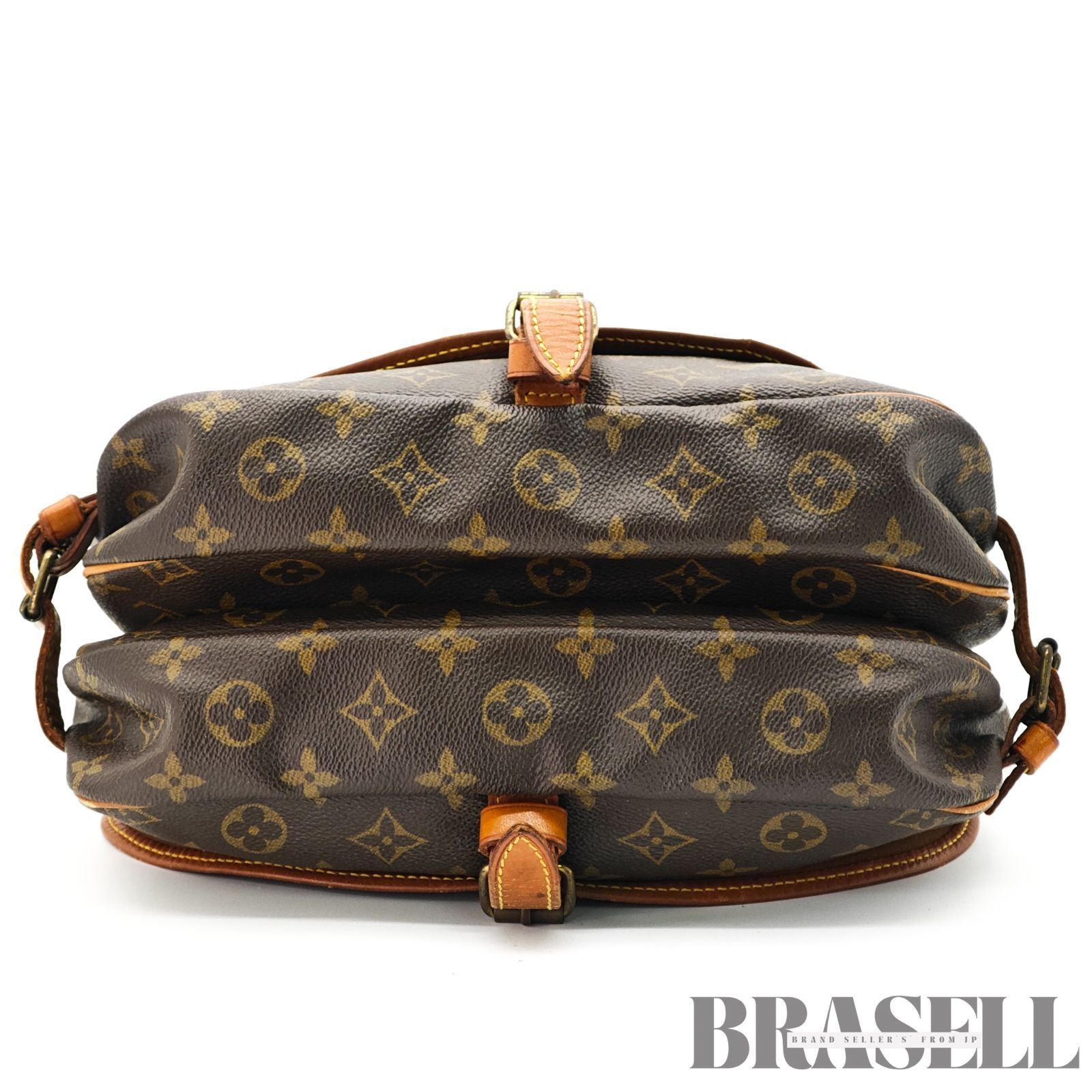 LOUIS VUITTON Monogram Saumur 30 M42256 Shoulder Bag Flap Bag 【ImportFeeFREE】