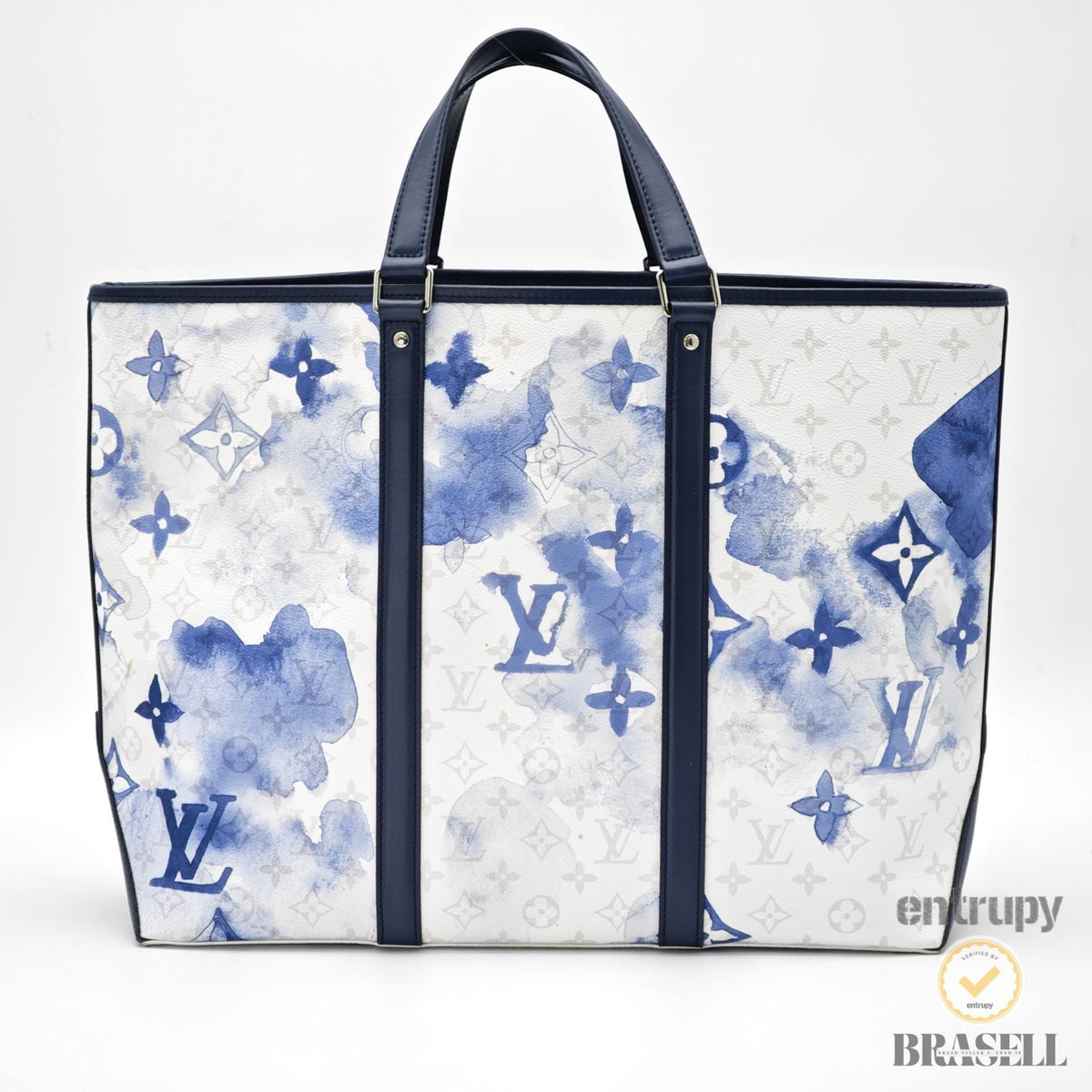 LOUIS VUITTON Weekend Tote Handbag M45755 Monogram Water Color 【ImportFeeFREE】