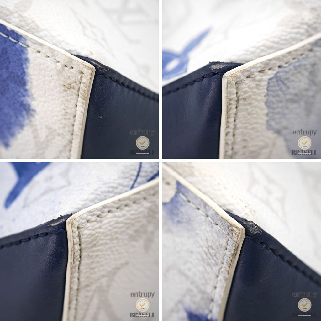 LOUIS VUITTON Weekend Tote Handbag M45755 Monogram Water Color 【ImportFeeFREE】