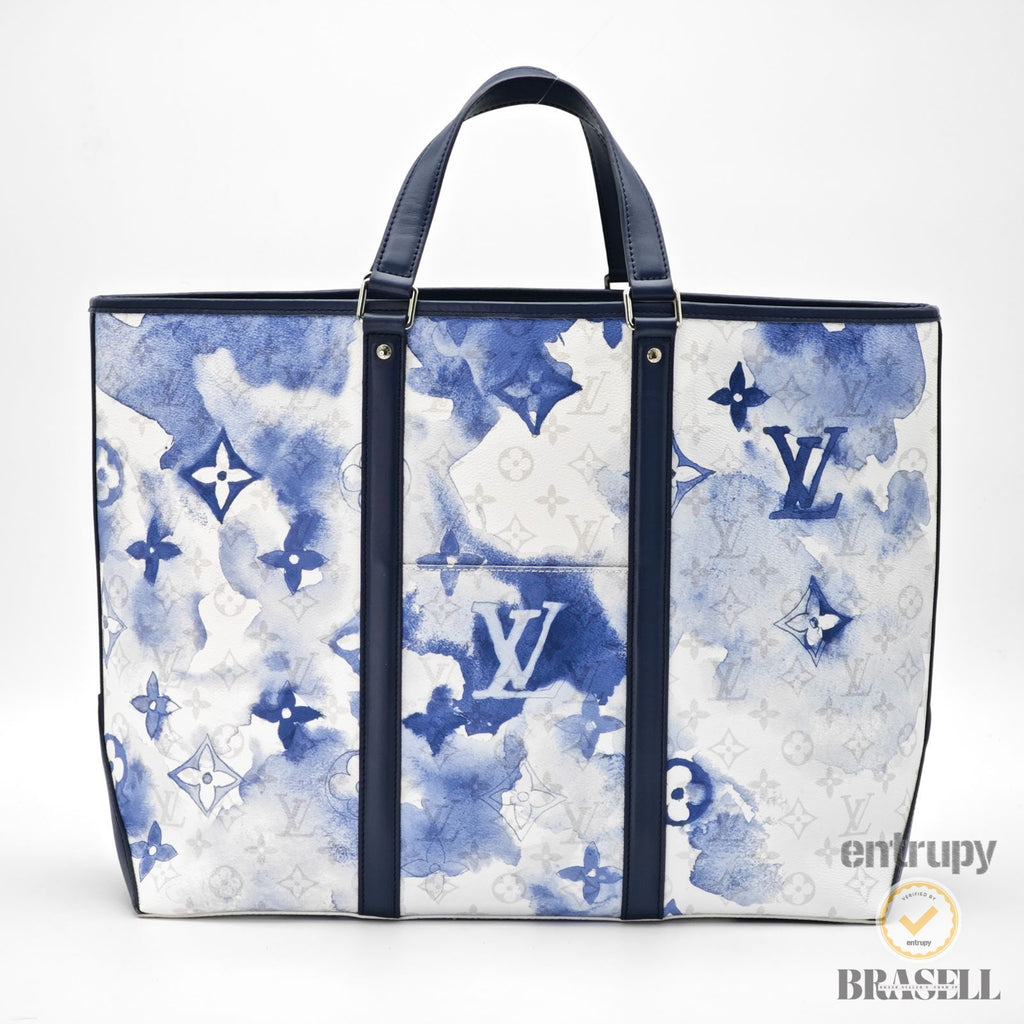 LOUIS VUITTON Weekend Tote Handbag M45755 Monogram Water Color 【ImportFeeFREE】