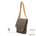 LOUIS VUITTON Musette Salsa M51258 Monogram Shoulder Bag Brown 【ImportFeeFREE】