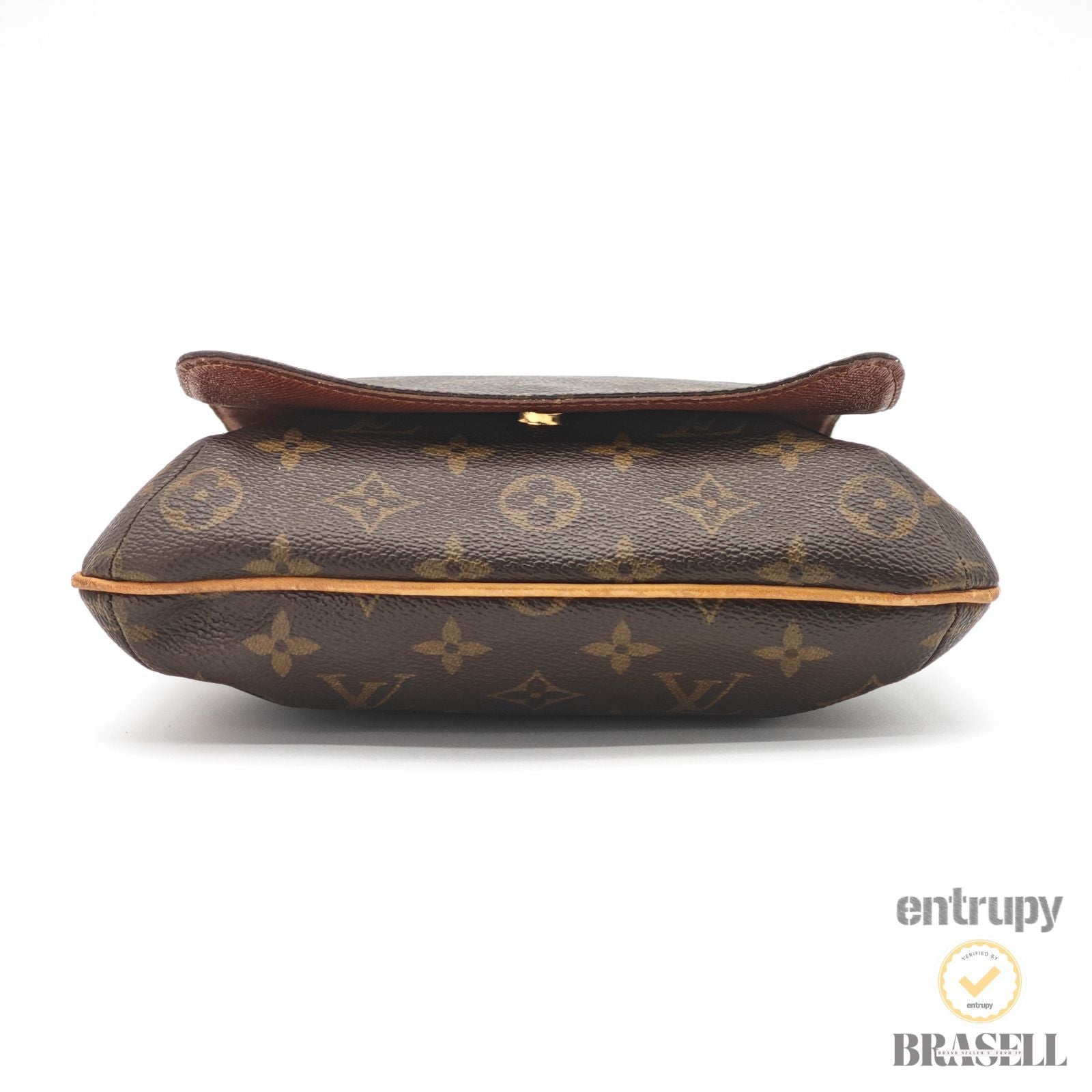 LOUIS VUITTON Musette Salsa M51258 Monogram Shoulder Bag Brown 【ImportFeeFREE】