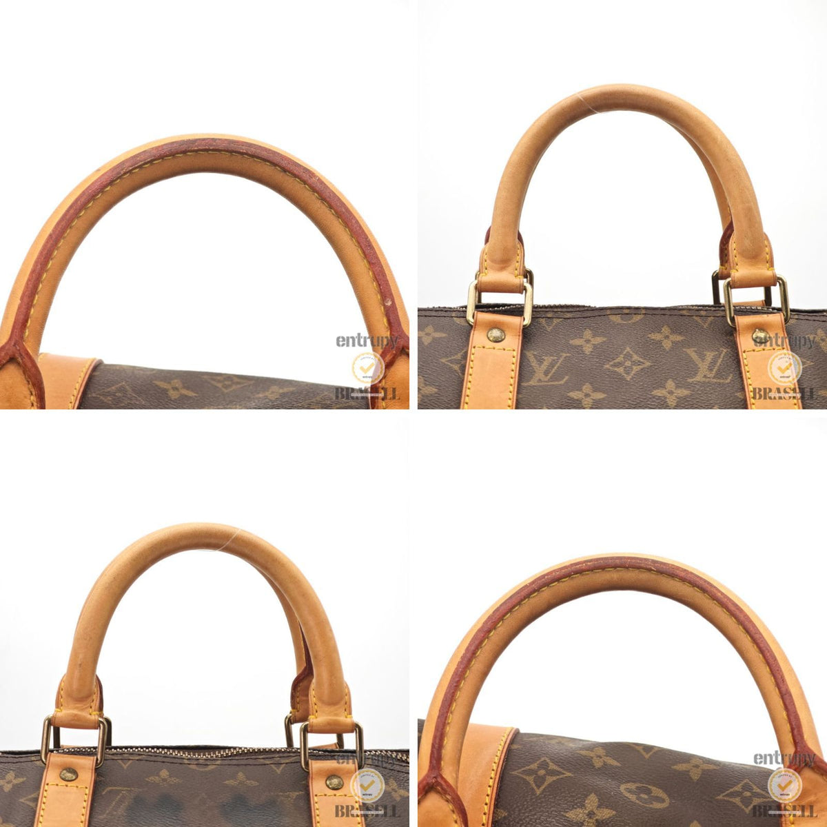 LOUIS VUITTON Keepall 50 M41426 Travel Hand Bag Monogram Brown 【ImportFeeFREE】