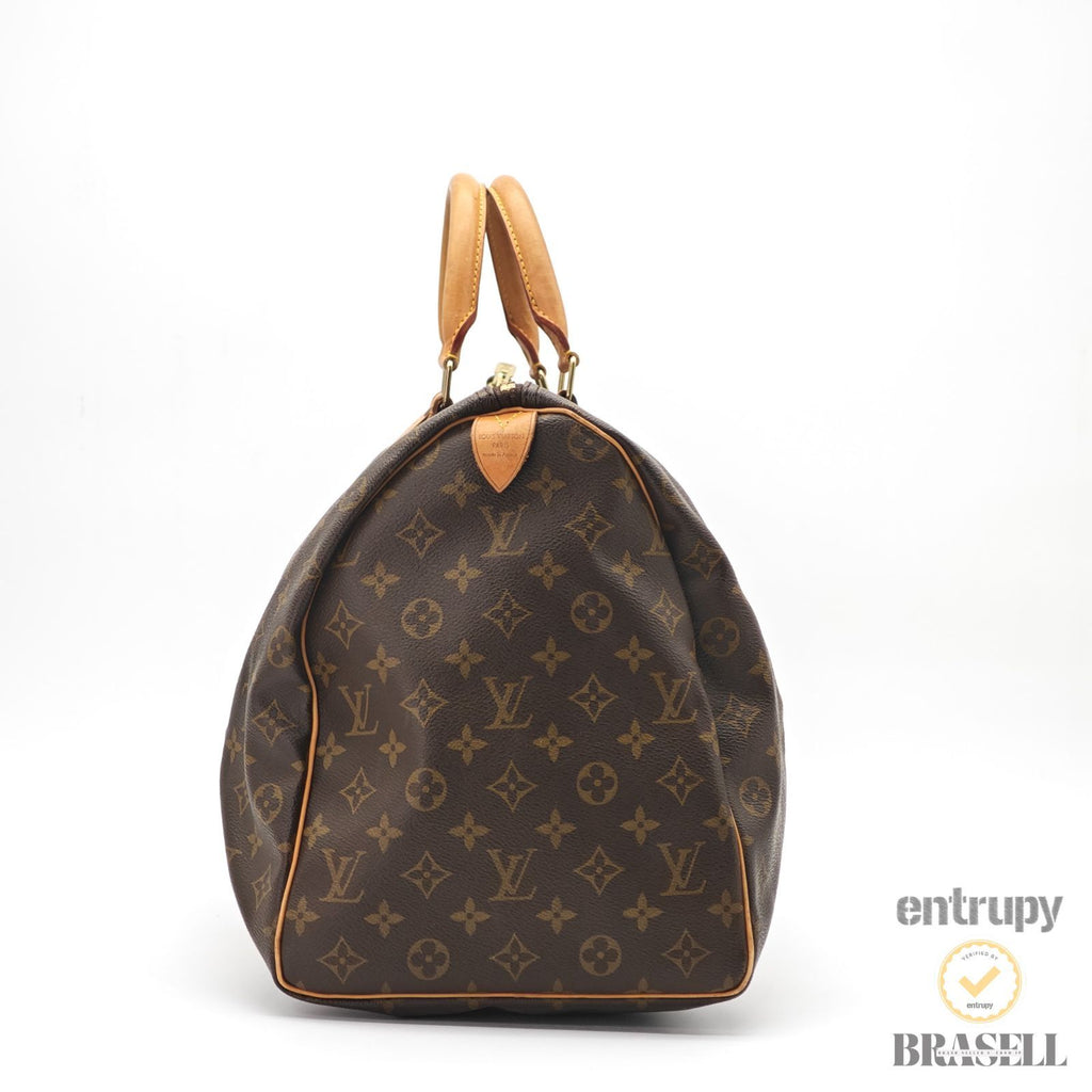 LOUIS VUITTON Keepall 50 M41426 Travel Hand Bag Monogram Brown 【ImportFeeFREE】