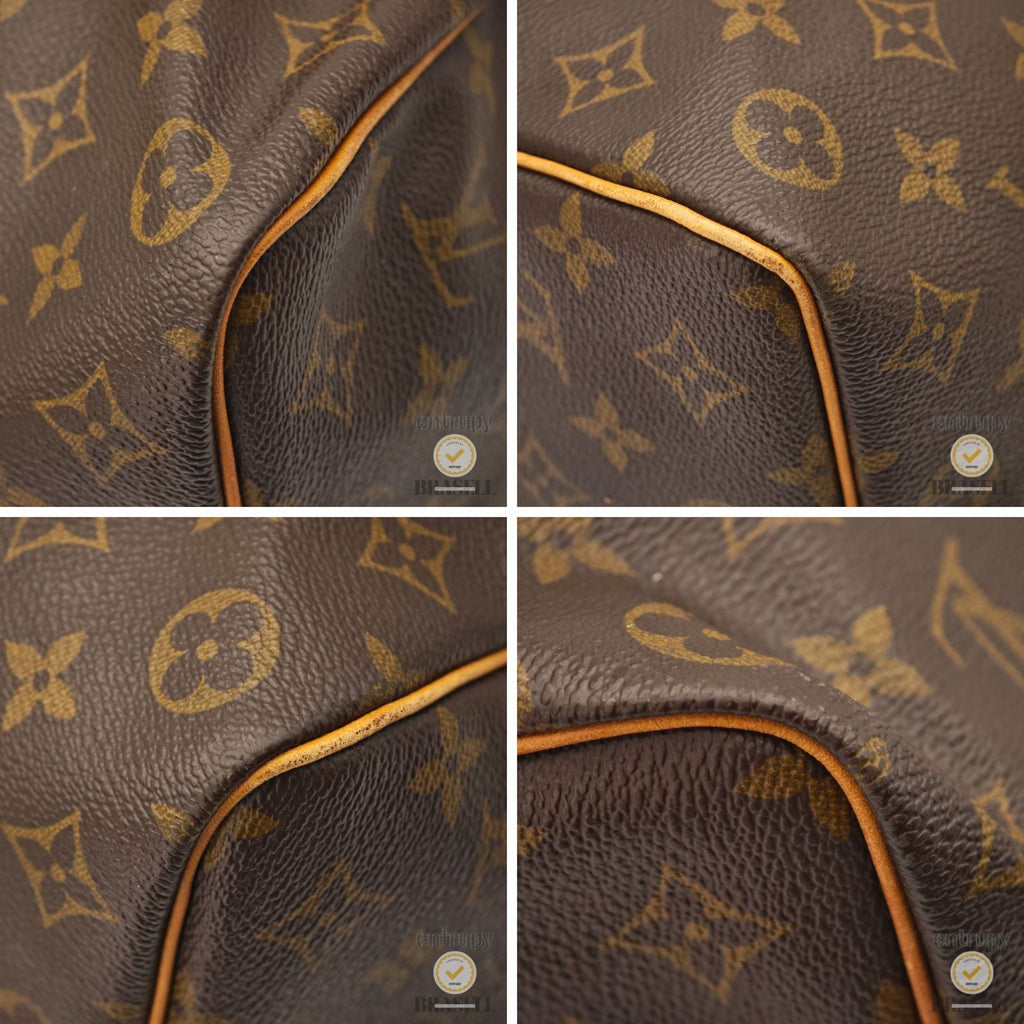 LOUIS VUITTON Keepall 50 M41426 Travel Hand Bag Monogram Brown 【ImportFeeFREE】