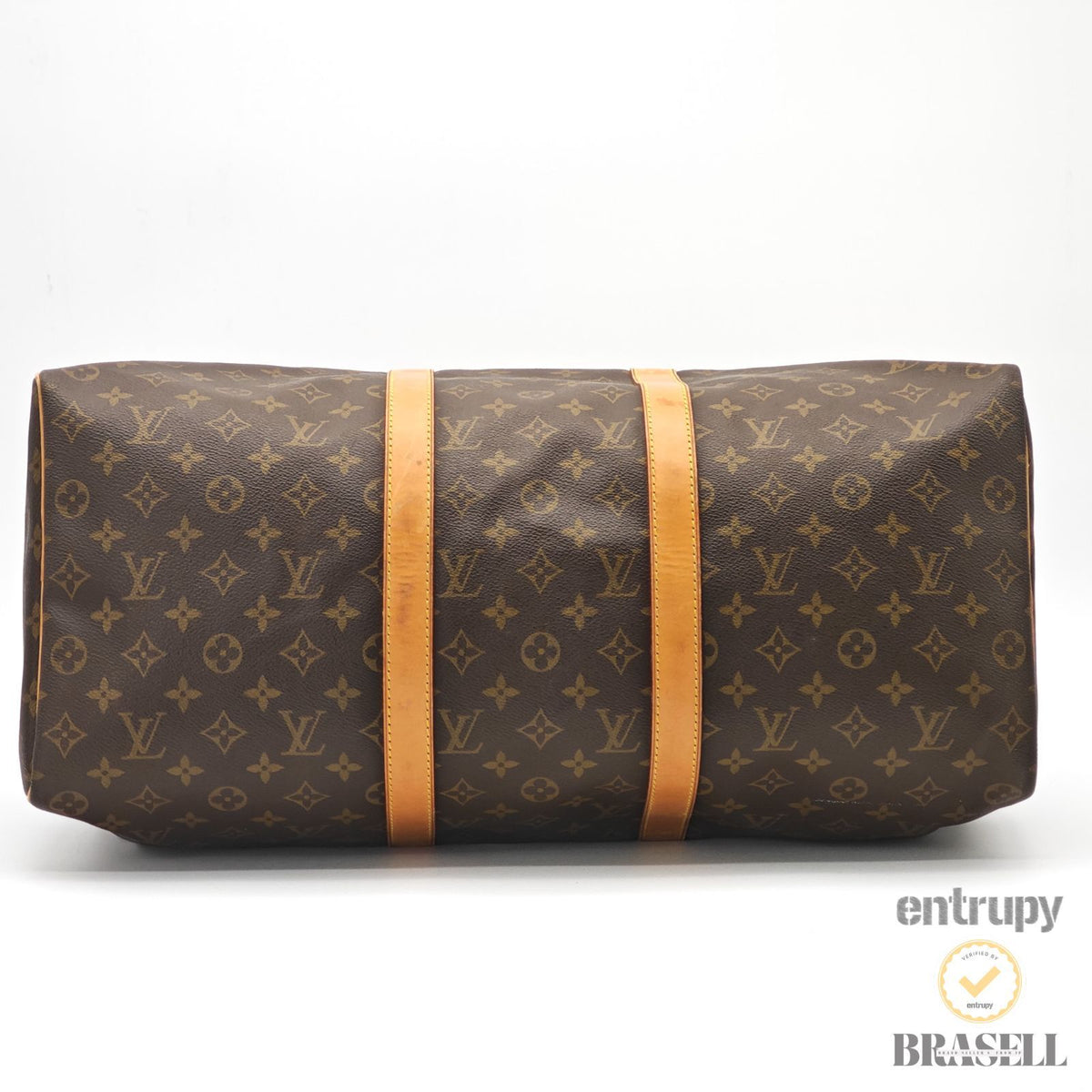 LOUIS VUITTON Keepall 50 M41426 Travel Hand Bag Monogram Brown 【ImportFeeFREE】