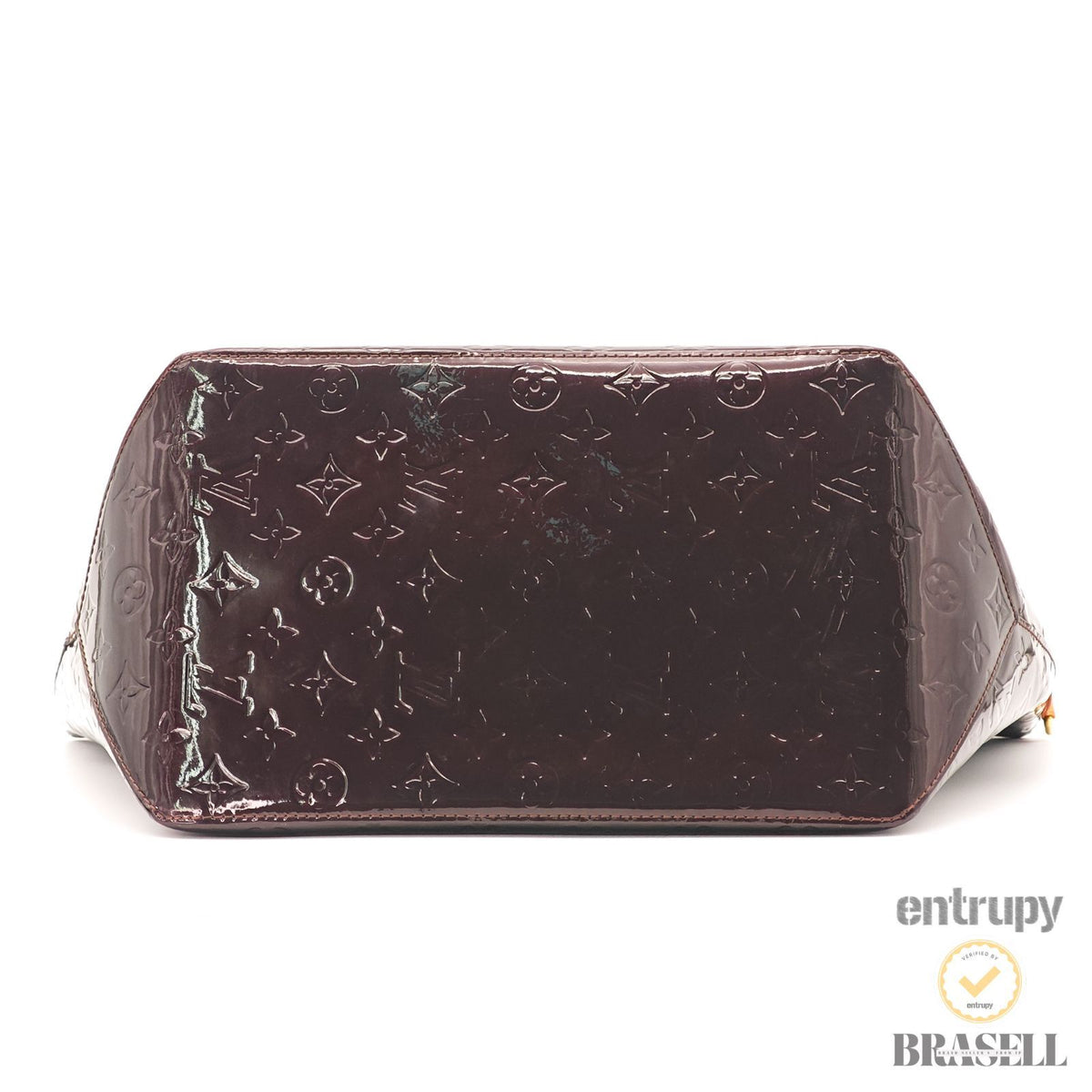LOUIS VUITTON Vernis Bellevue GM M93589 Amarante Tote Bag 【ImportFeeFREE】