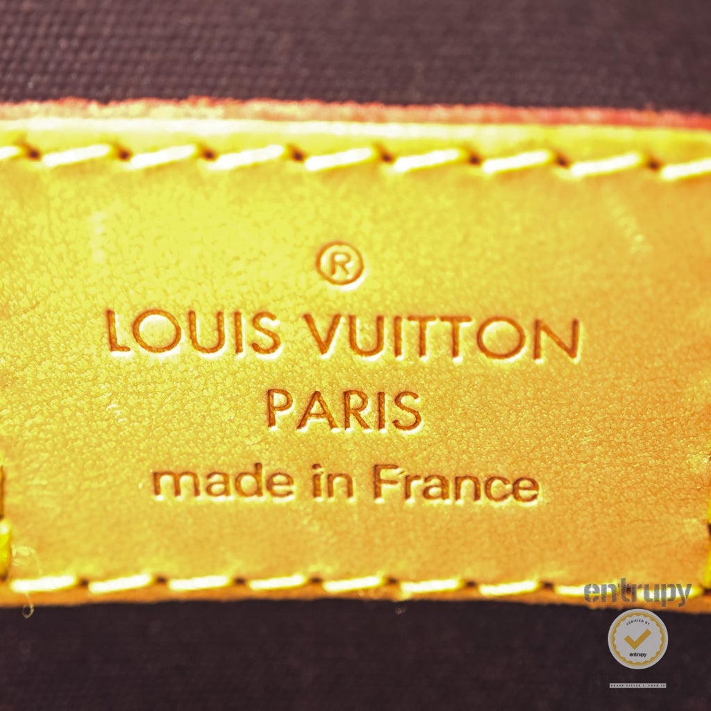 LOUIS VUITTON Vernis Bellevue GM M93589 Amarante Tote Bag 【ImportFeeFREE】