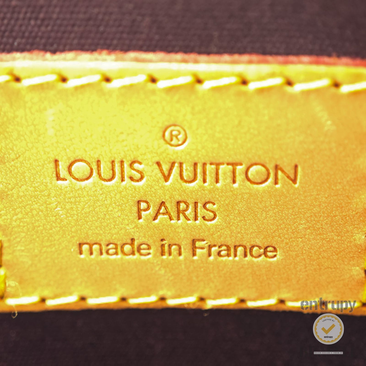 LOUIS VUITTON Vernis Bellevue GM M93589 Amarante Tote Bag 【ImportFeeFREE】