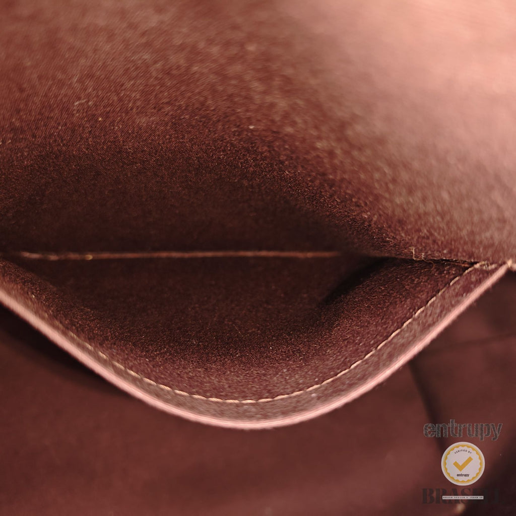 LOUIS VUITTON Vernis Bellevue GM M93589 Amarante Tote Bag 【ImportFeeFREE】