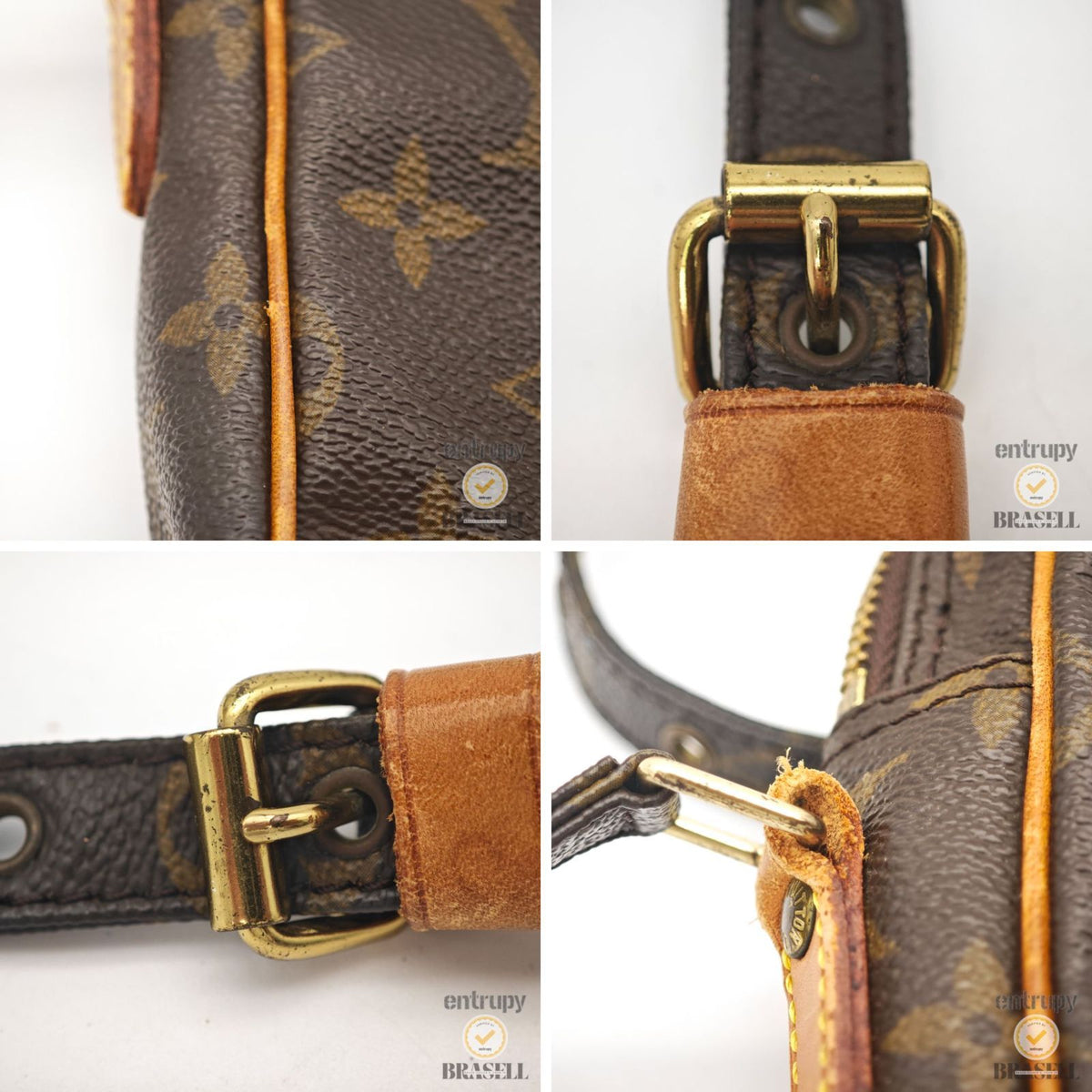 LOUIS VUITTON Musette Salsa M51256 Monogram Shoulder Bag Brown 【ImportFeeFREE】