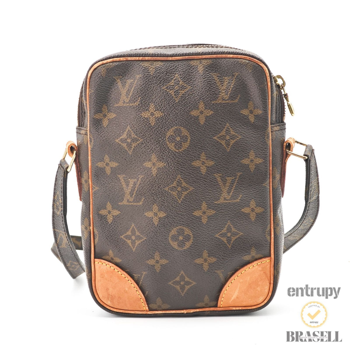 LOUIS VUITTON Musette Salsa M51256 Monogram Shoulder Bag Brown 【ImportFeeFREE】