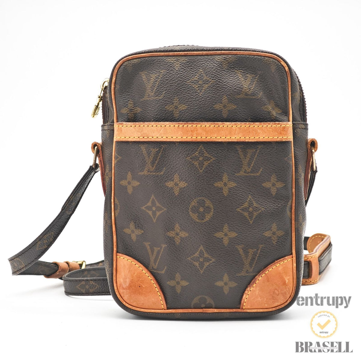 LOUIS VUITTON Musette Salsa M51256 Monogram Shoulder Bag Brown 【ImportFeeFREE】