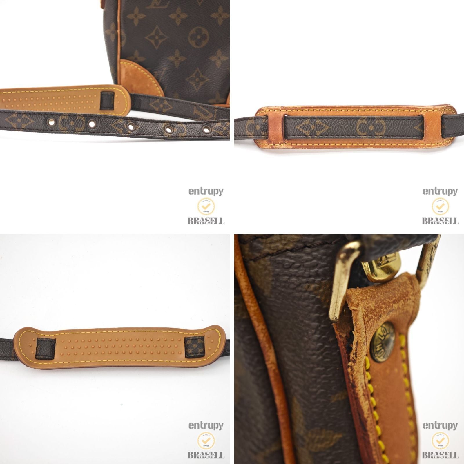 LOUIS VUITTON Musette Salsa M51256 Monogram Shoulder Bag Brown 【ImportFeeFREE】