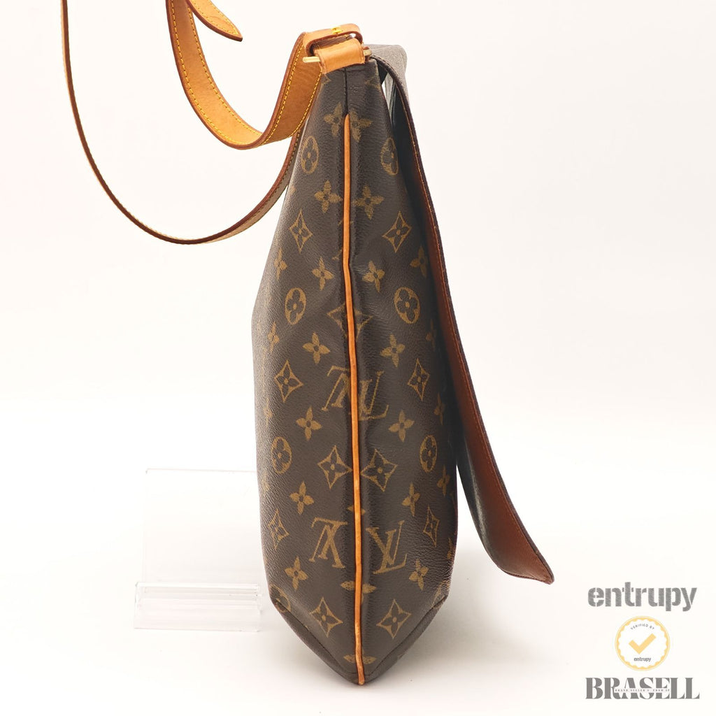 LOUIS VUITTON Musette Salsa M51256 Monogram Shoulder Bag Brown 【ImportFeeFREE】
