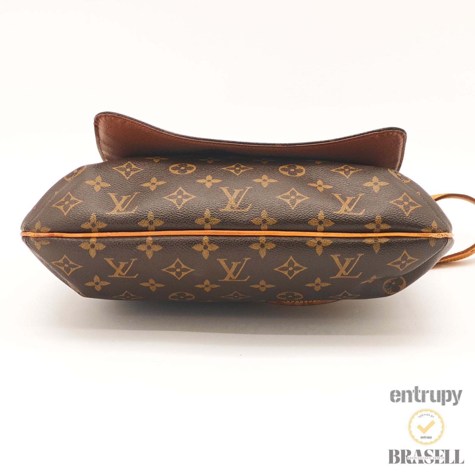LOUIS VUITTON Musette Salsa M51256 Monogram Shoulder Bag Brown 【ImportFeeFREE】