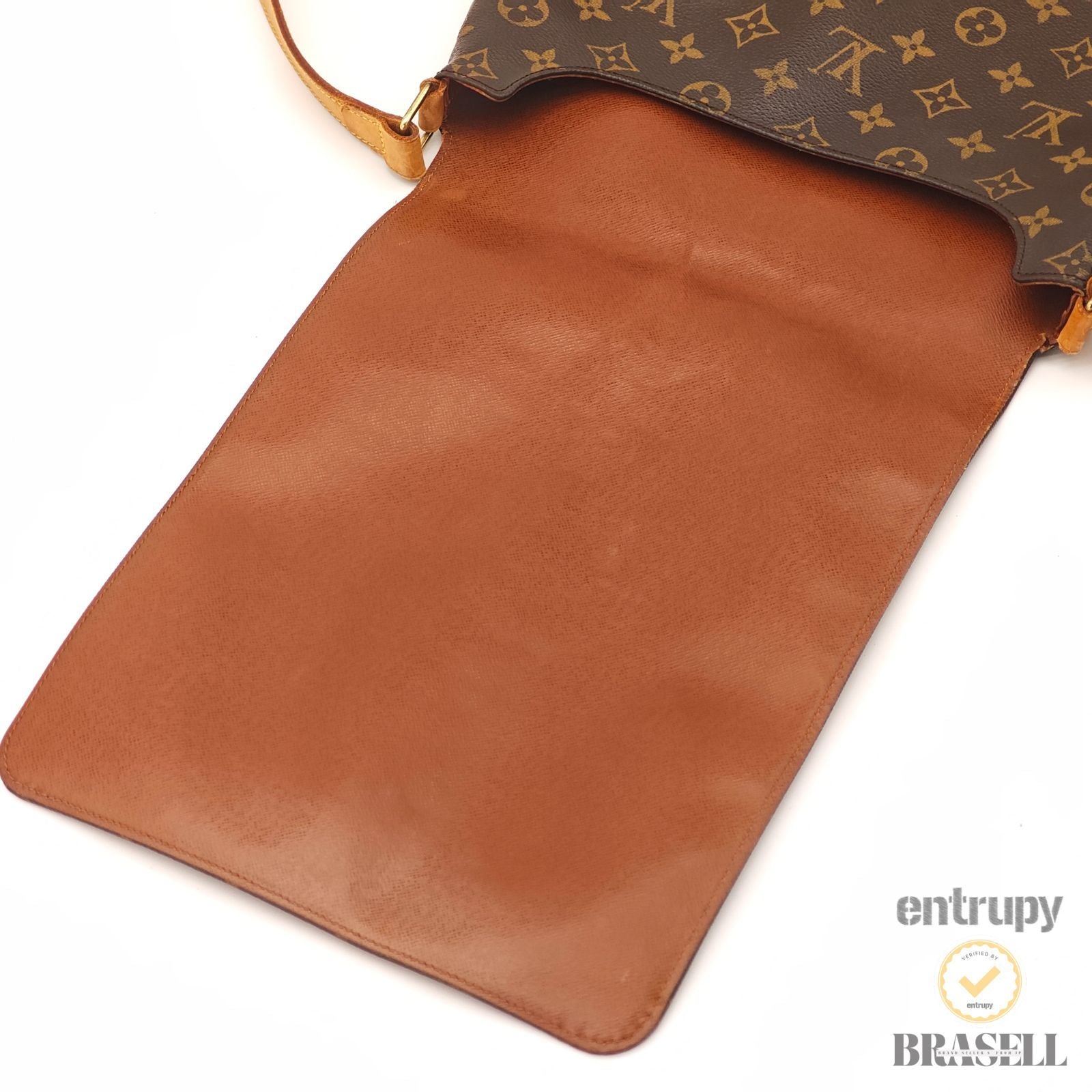 LOUIS VUITTON Musette Salsa M51256 Monogram Shoulder Bag Brown 【ImportFeeFREE】