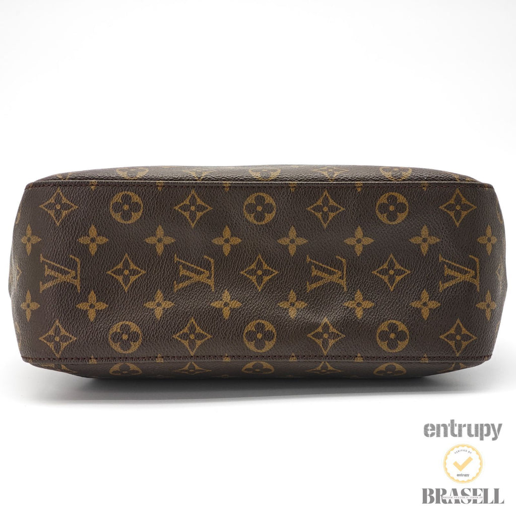 LOUIS VUITTON Monogram Looping MM M51145 Shoulder Bag Brown 【ImportFeeFREE】