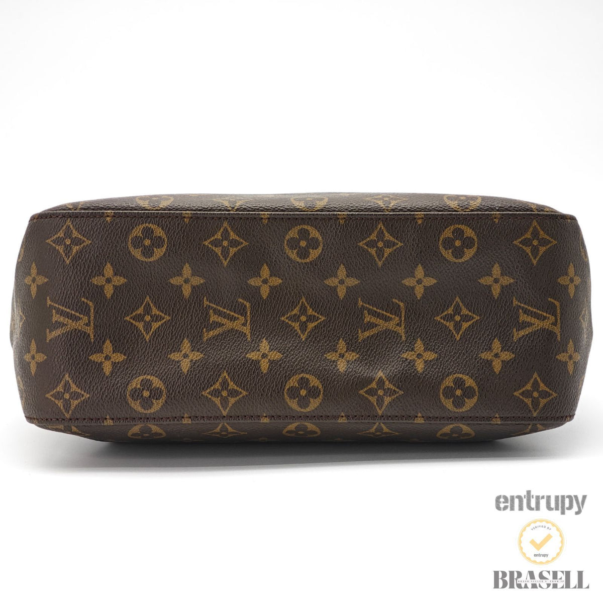 LOUIS VUITTON Monogram Looping MM M51145 Shoulder Bag Brown 【ImportFeeFREE】