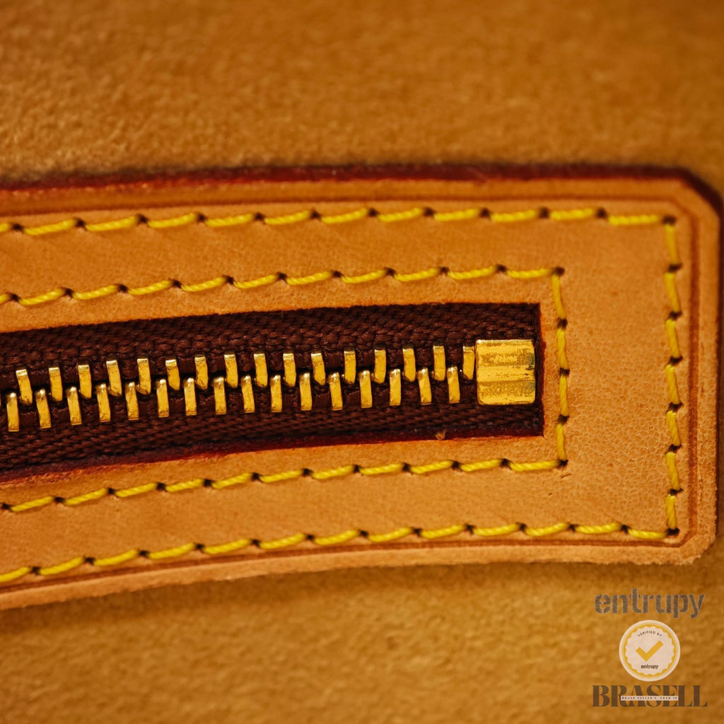 LOUIS VUITTON Monogram Looping MM M51145 Shoulder Bag Brown 【ImportFeeFREE】
