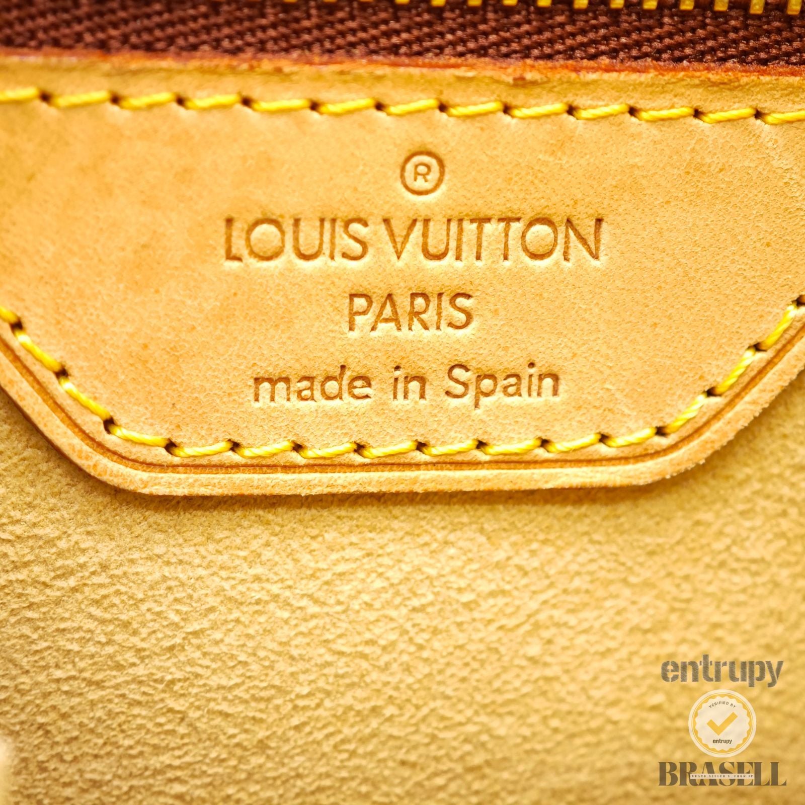 LOUIS VUITTON Monogram Looping MM M51145 Shoulder Bag Brown 【ImportFeeFREE】