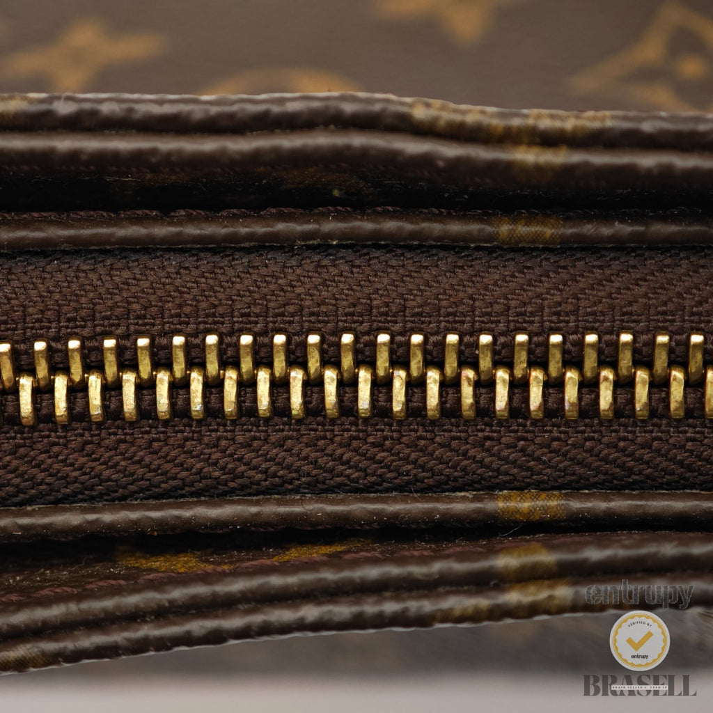 LOUIS VUITTON Monogram Looping MM M51145 Shoulder Bag Brown 【ImportFeeFREE】