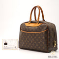 Louis Vuitton Monogram Deauville M47270 Handbag Brown【ImportFeeFREE】