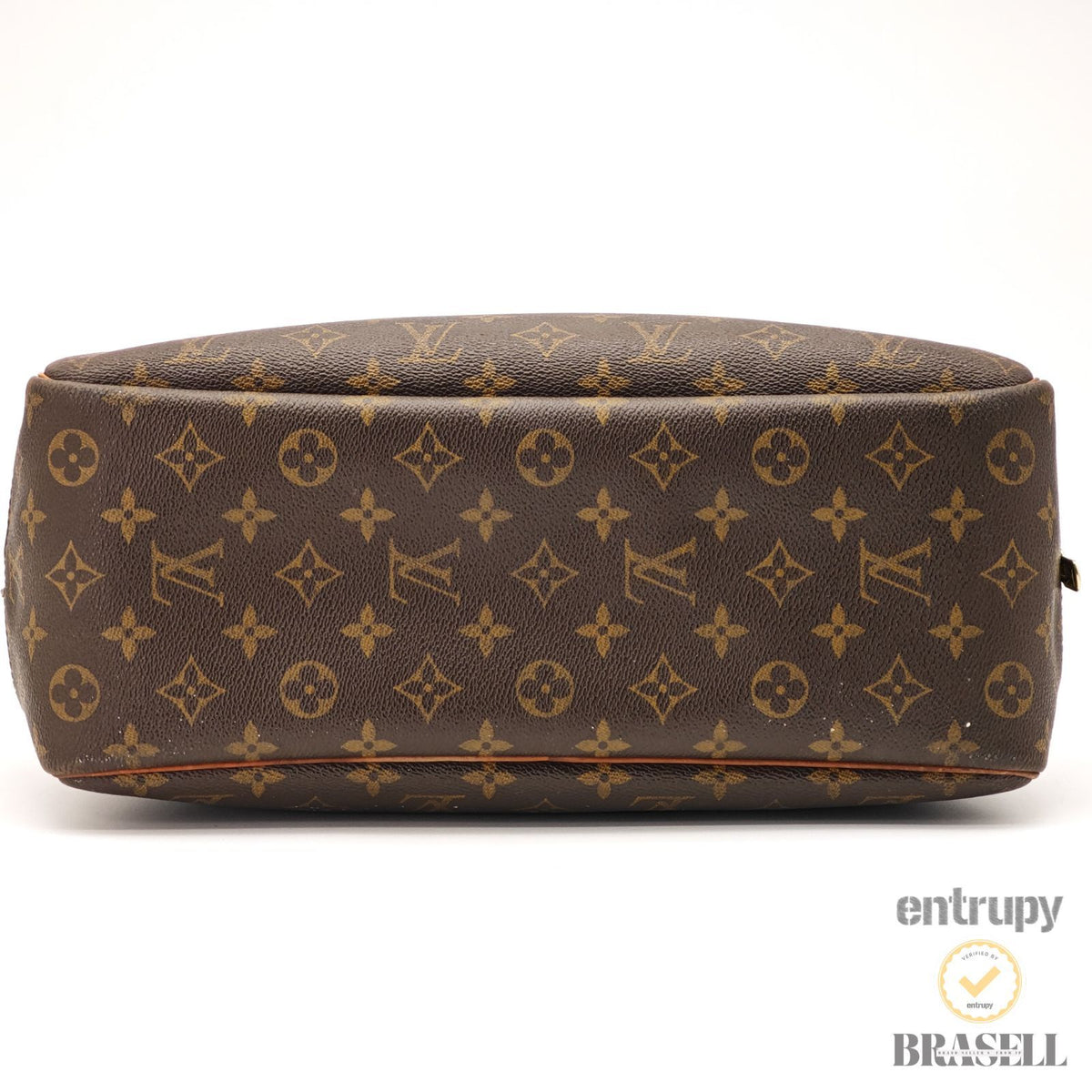 Louis Vuitton Monogram Deauville M47270 Handbag Brown【ImportFeeFREE】