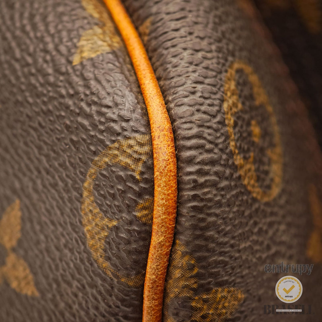 Louis Vuitton Monogram Deauville M47270 Handbag Brown【ImportFeeFREE】