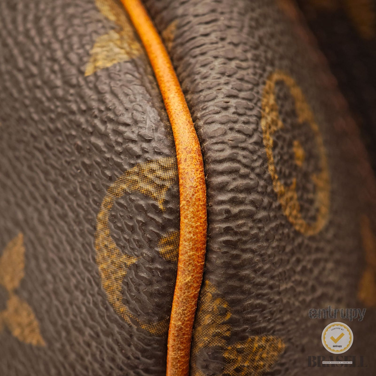 Louis Vuitton Monogram Deauville M47270 Handbag Brown【ImportFeeFREE】