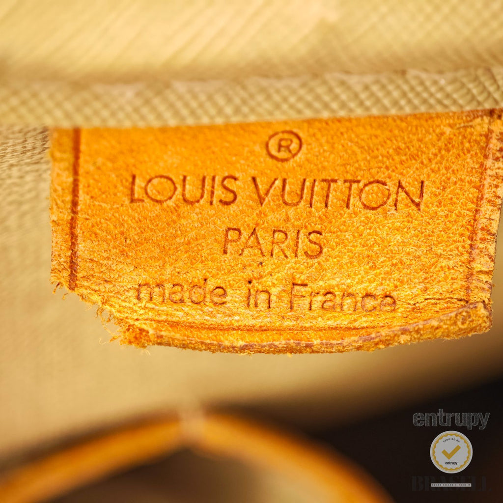Louis Vuitton Monogram Deauville M47270 Handbag Brown【ImportFeeFREE】