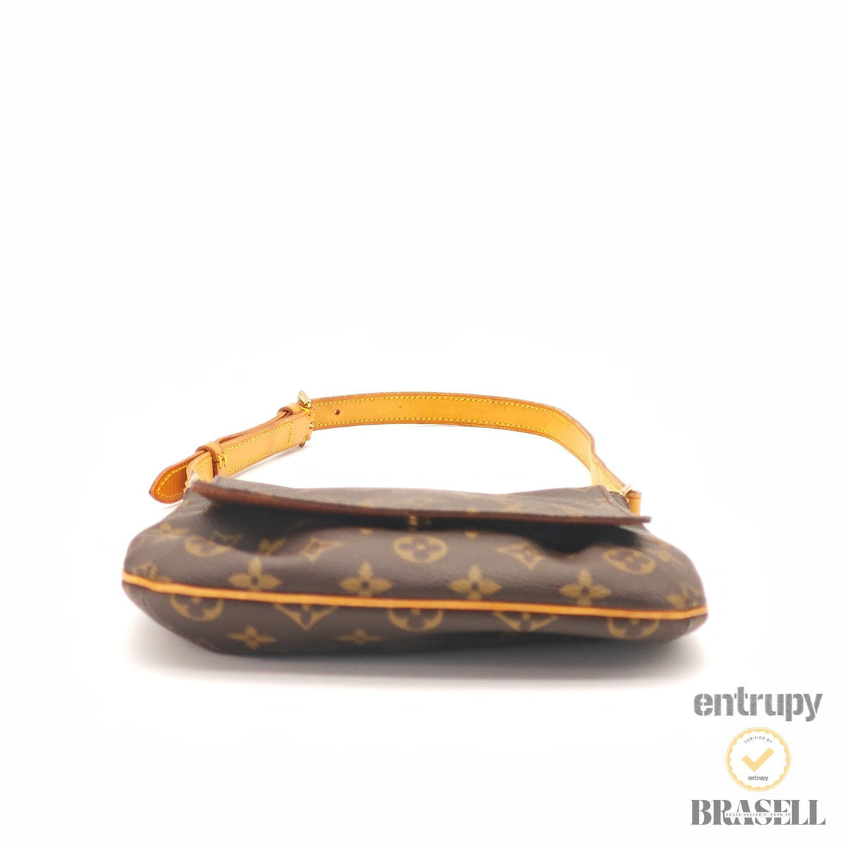 LOUIS VUITTON Monogram Musette Salsa M51258 Shoulder Bag Brown 【ImportFeeFREE】