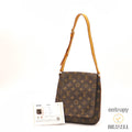 LOUIS VUITTON Monogram Musette Salsa M51258 Shoulder Bag Brown 【ImportFeeFREE】